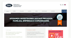Desktop Screenshot of idis.org.br